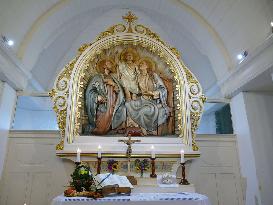 Familiengottesdienst zum Erntedankfest in der Weingartenkapelle (Foto: Karl-Franz Thiede)